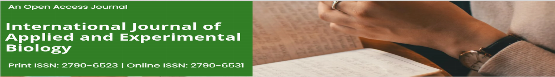 International Journal of Applied and Experimental Biology